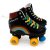 Hot Tuna HotTuna Retro Quad Skates Black/Rainbow