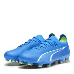 Puma Ultra Ultimates.1 Womens Firm Ground Football Boots Blue/White