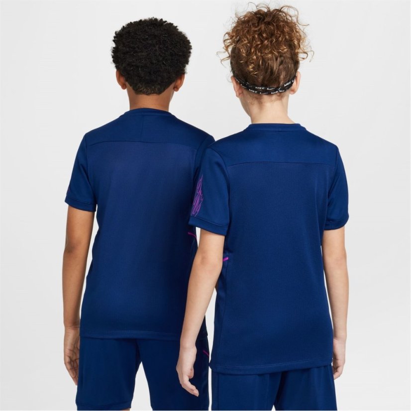 Nike Nike Mbappe Tee Jn52 Blue/Gold