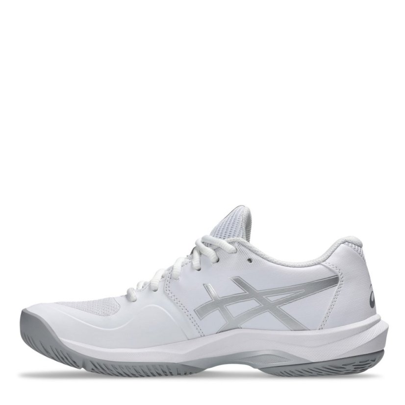 Asics Women's Game Tennis Shoes Wht/Pure Silv