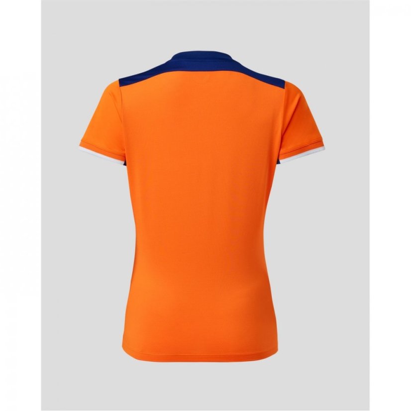 Castore Rangers Third Shirt 2022 2023 Womens Orange/Navy