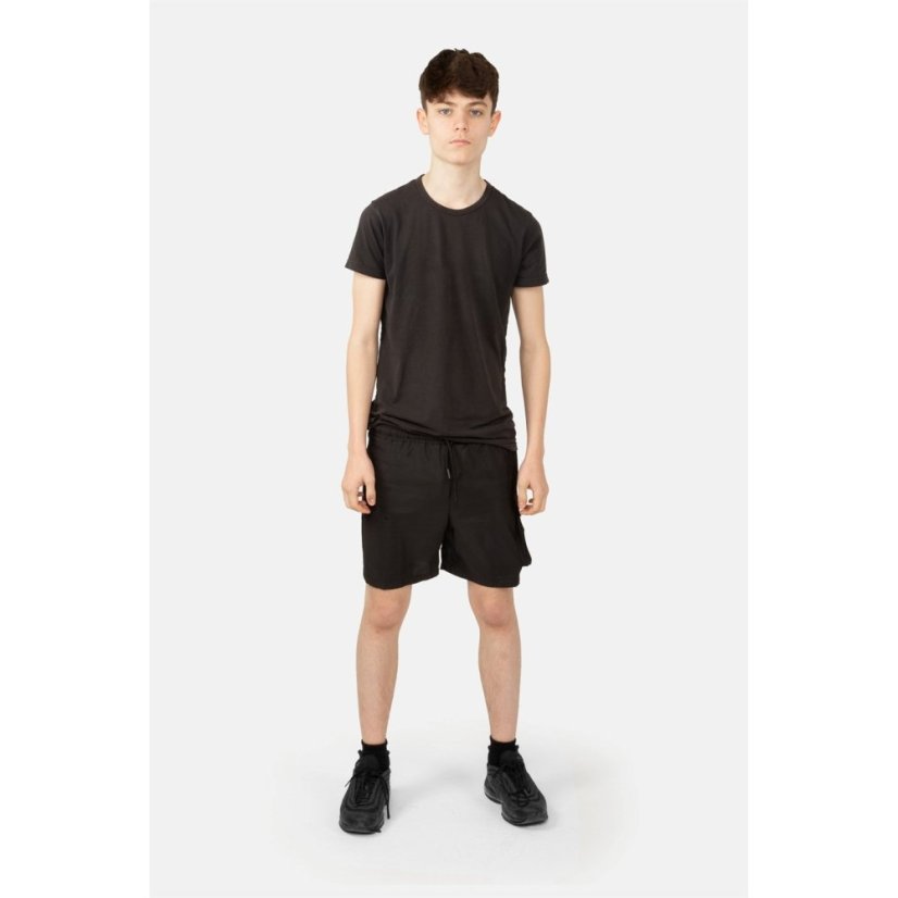 Hype Lwt Pkt Shorts Jn99 Black