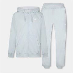 Puma Men's Poly Tracksuit Light Grey