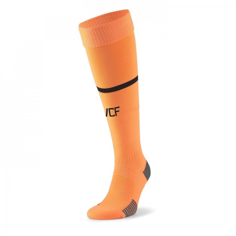 Puma Valencia Football Socks Adults Orange/Black