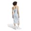 adidas ALL SZN Rib Fitted Midi Dress Wonder Blue
