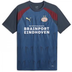 Puma PSV Eindhoven Pre Match Shirt 2023 2024 Adults Grey/Red