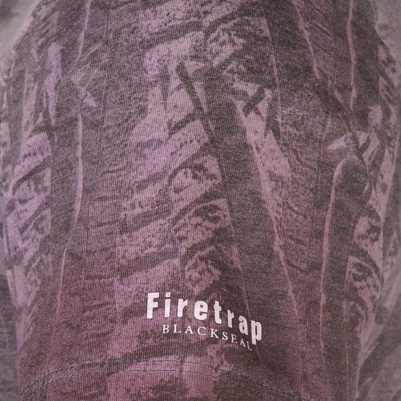 Firetrap Blackseal Feather Overdye T Shirt vel. S