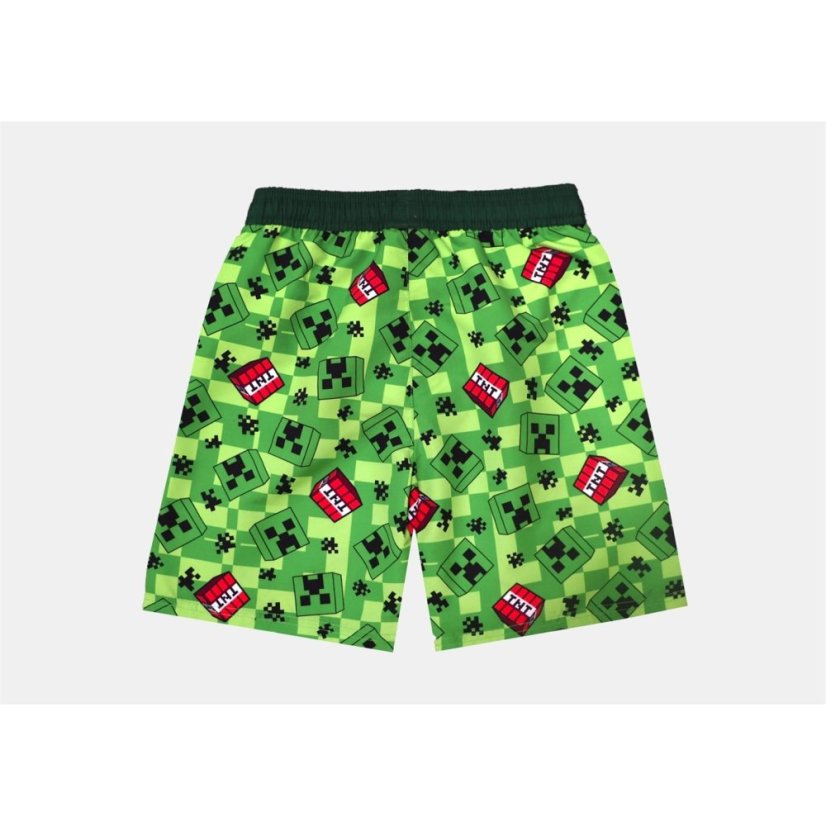 Character Unisex Kids' Swim Shorts Minecraft