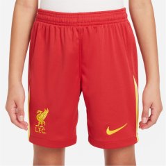 Nike Liverpool Home Shorts 2024 2025 Juniors Red