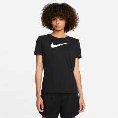 Nike Dri-FIT Swoosh dámske tričko Black