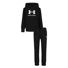 Under Armour Big Logo Set Infant Boys Black/White