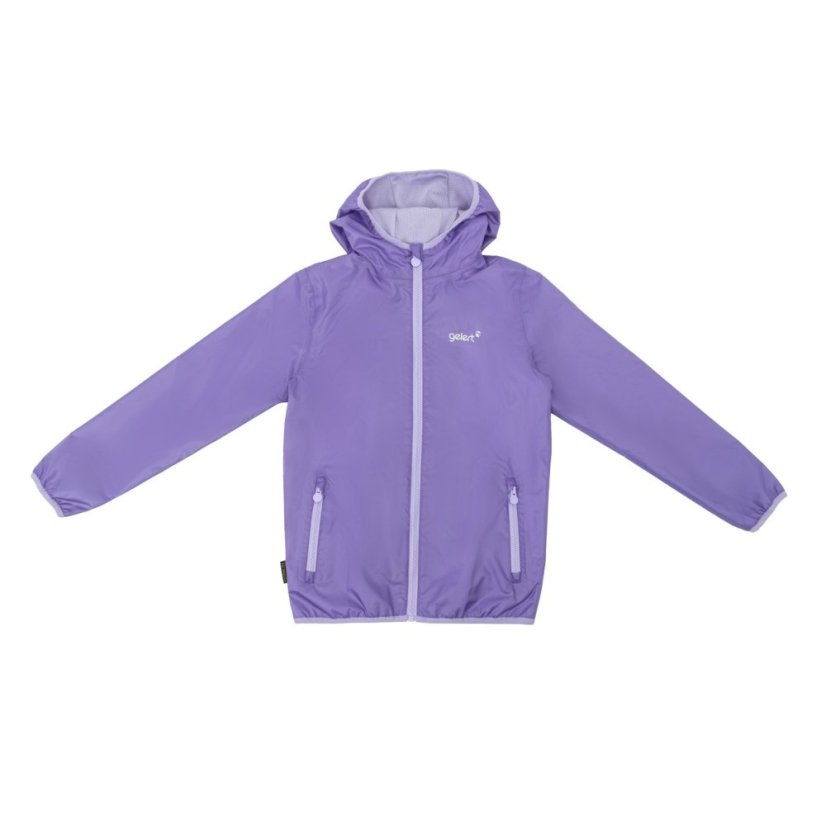 Gelert Unisex Kids' Dursley Reversible Waterproof Long Sleeve Waterproof Jacket Lilac