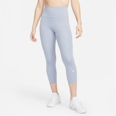 Nike One Cropped Tights Womens Indigo Haze