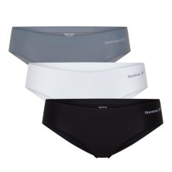 Reebok 3 Pack Womens Briefs Suki Blk/Wht/Gry