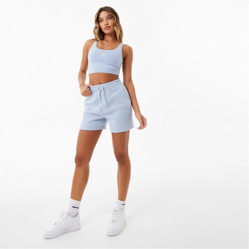 Slazenger ft. Wolfie Cindy Logo Fleece Shorts Baby Blue