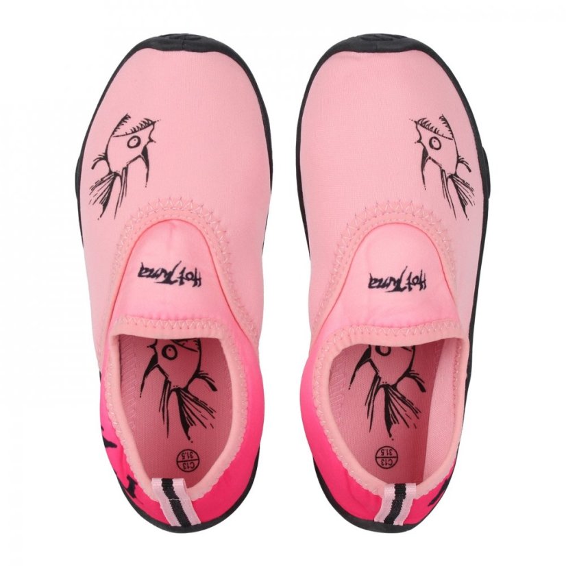 Hot Tuna HT Aqua Water Shoes Childrens Pink/Black Fade