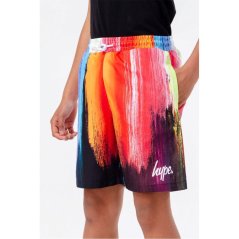Hype Kids' Multi Paint Drip Swim Shorts Multi