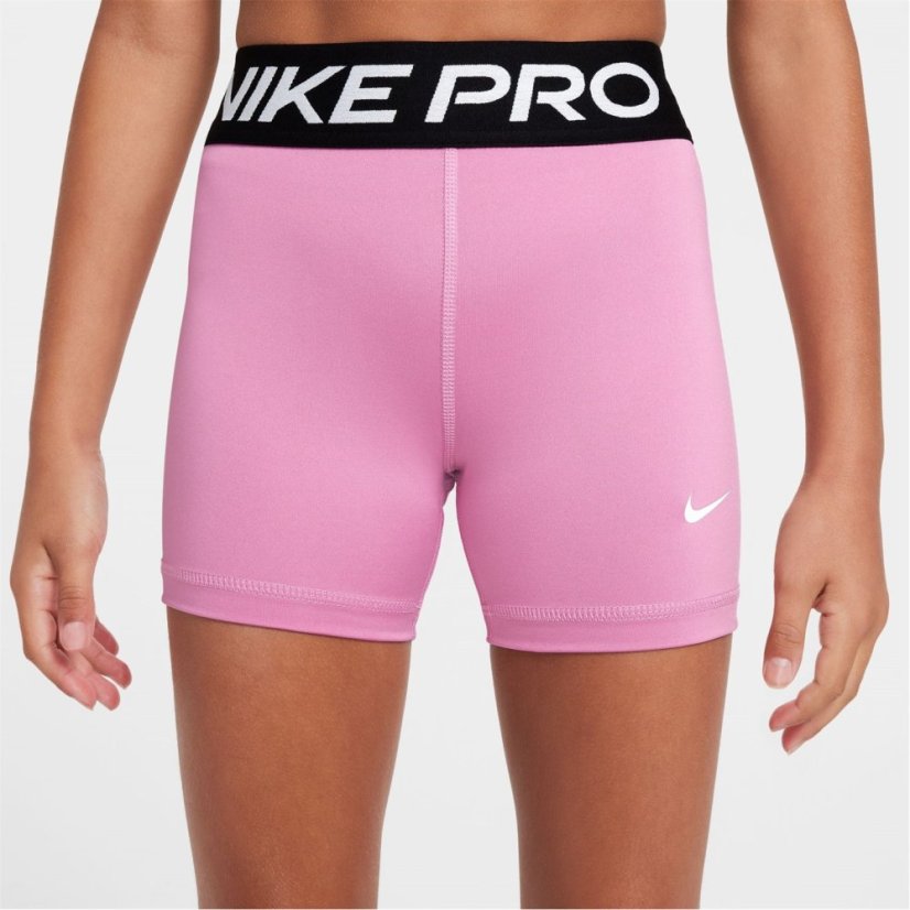 Nike Pro Shorts Junior Girls Magic Flamingo
