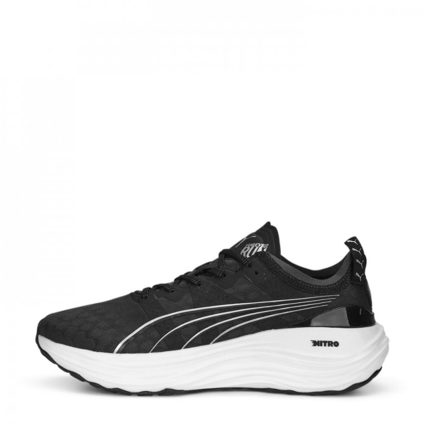 Puma ForeverRUN Nitro Womens Running Shoes Black/White