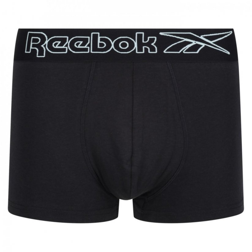 Reebok 5 Pack Logo Boxer pánske šortky Black