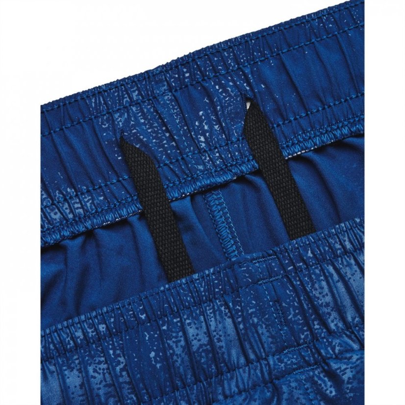 Under Armour Woven Emboss Gym pánske šortky Blue