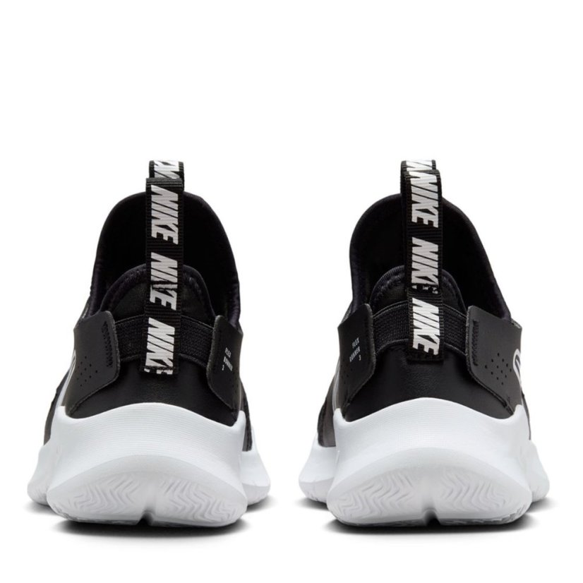 Nike Flex Runner 3 Little Kids Shoes Black/White