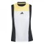 adidas Tennis HEAT.RDY Pro Match Tank Top Womens Wht/Blk/Ornge