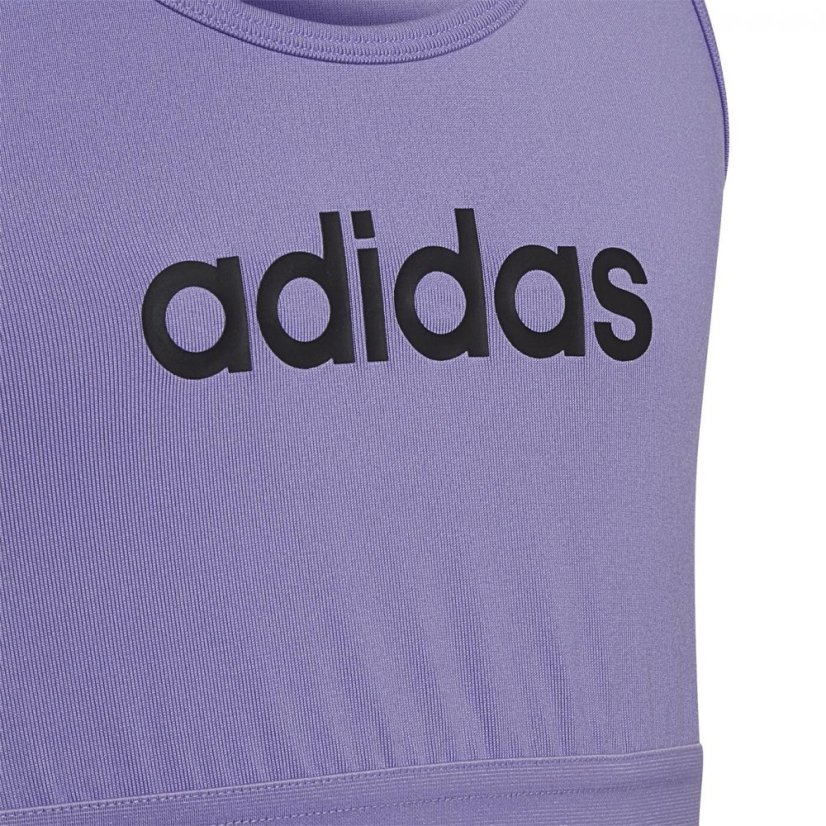 adidas Linear Bra Lilac/Black