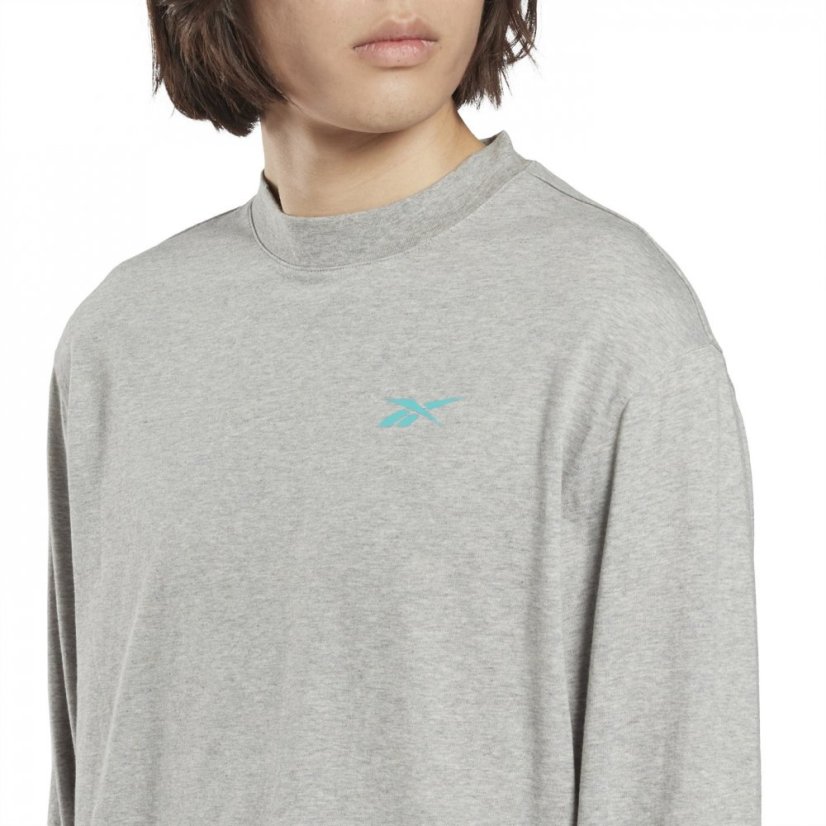 Reebok Myt Ls Tee Sn99 Grey Heather