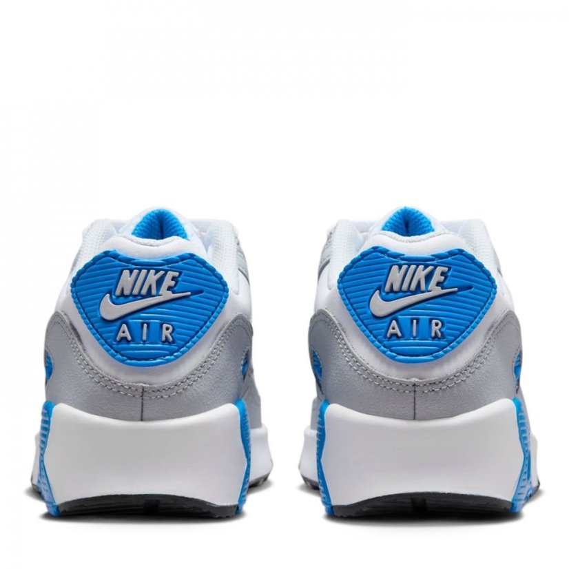 Nike Max 90 LTR Big Kids' Trainers White/Blue