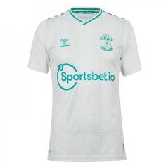 Hummel Southampton FC Away Shirt 2023 2024 Adults White/Ocean