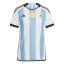 adidas Argentina 3 Star Home Shirt 2022 Womens White/Blue