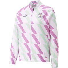 Puma Mcfc Prematch Jacket W dámske tričko Puma White