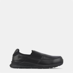 Dunlop Mens Troy Synthetic Memory Foam Occupational Shoes Black
