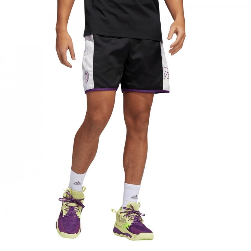 adidas Dame 8 Innovation Shorts Mens Basketball Short Black