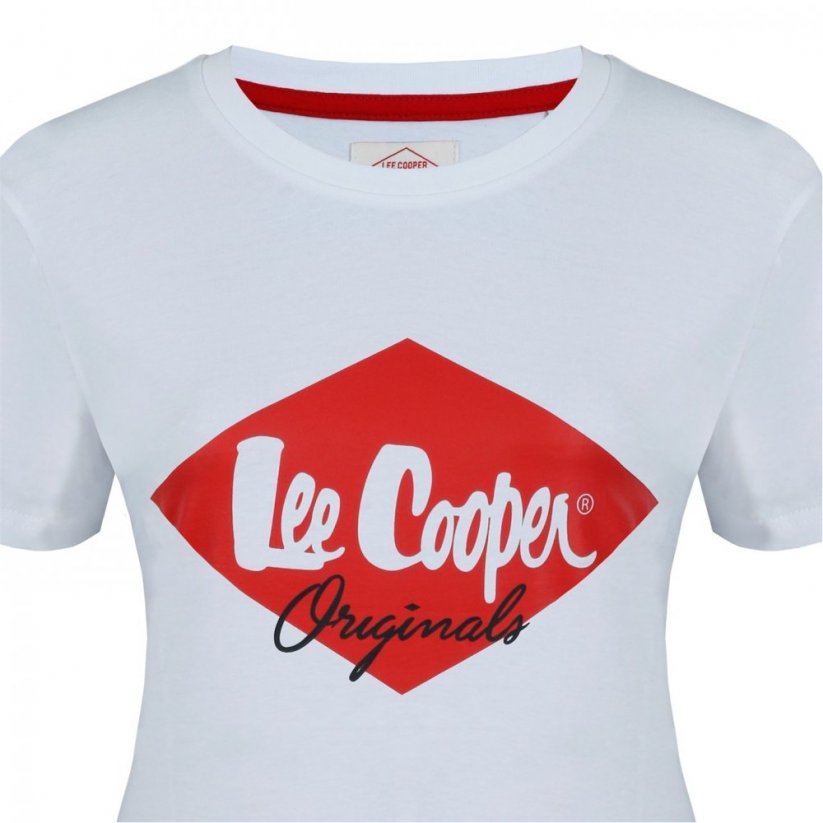 Lee Cooper Diamond dámske tričko White