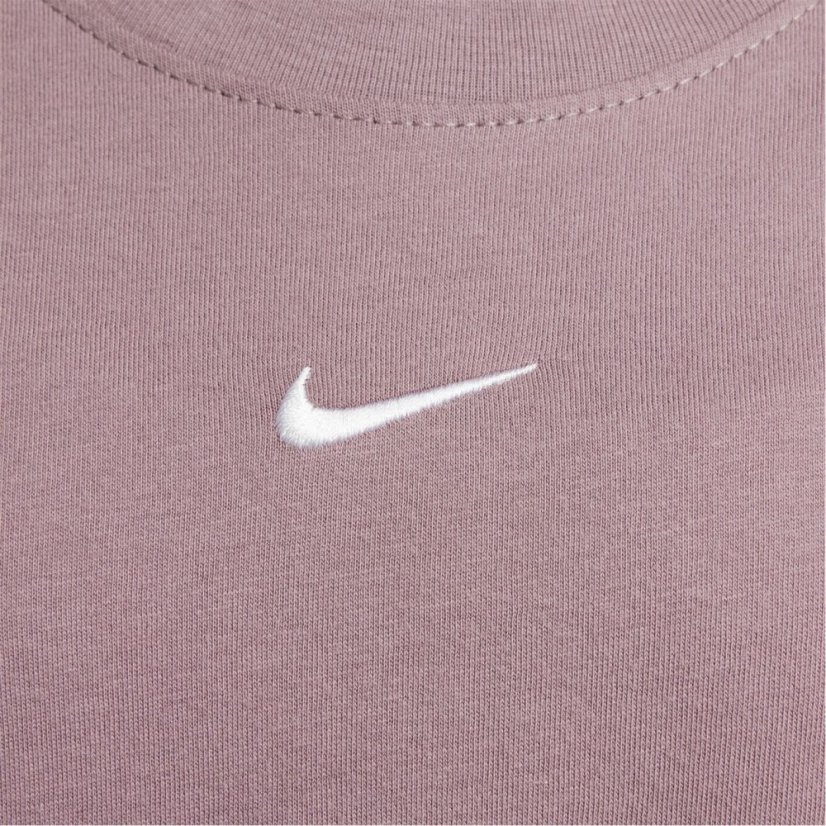 Nike Sportswear Big Kids' (Girls') T-Shirt Taupe Grey