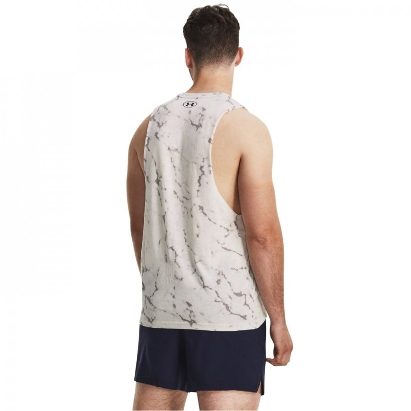 Under Armour Armour PR Bull Tank Top Mens White Clay