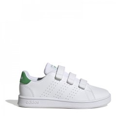 adidas Advantage Base 2.0 Shoes Boys White/ Green