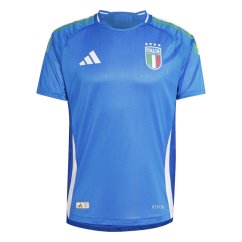 adidas Italy Authentic Home Shirt 2024 Adults blue