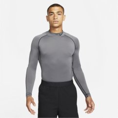 Nike Pro Men's Long-Sleeve Top Grey