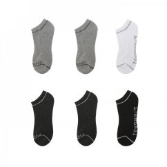 Everlast 6 Pack Trainers Socks Mens Multi Hung