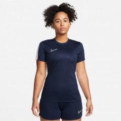 Nike Dri-FIT Academy Short-Sleeve Football Top Womens Obsidian/White