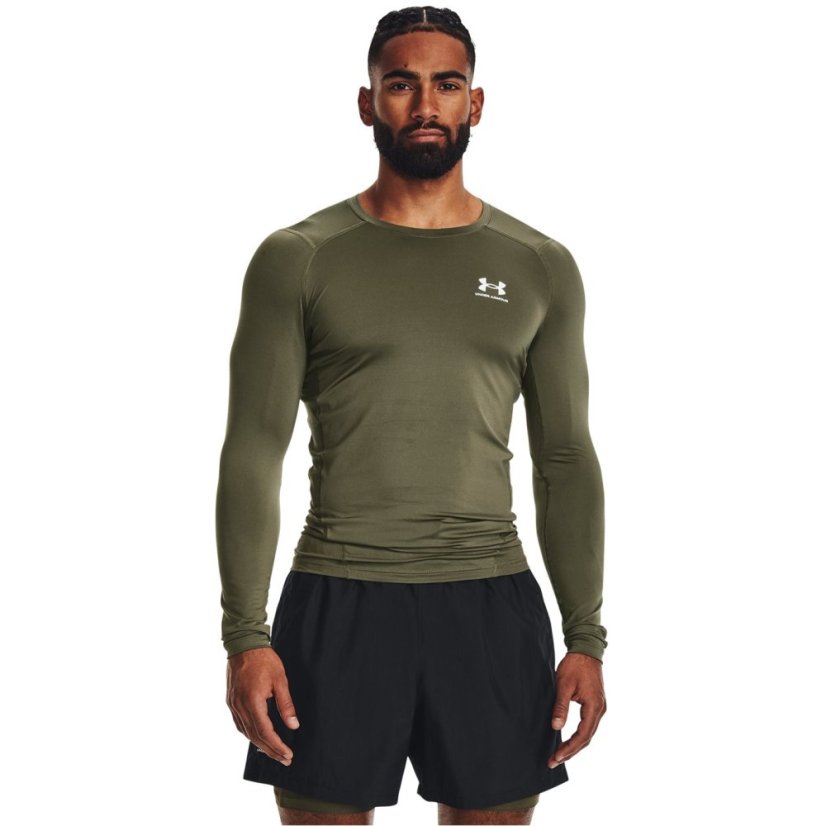 Under Armour HeatGear® Long Sleeve Men's Marine OD Green