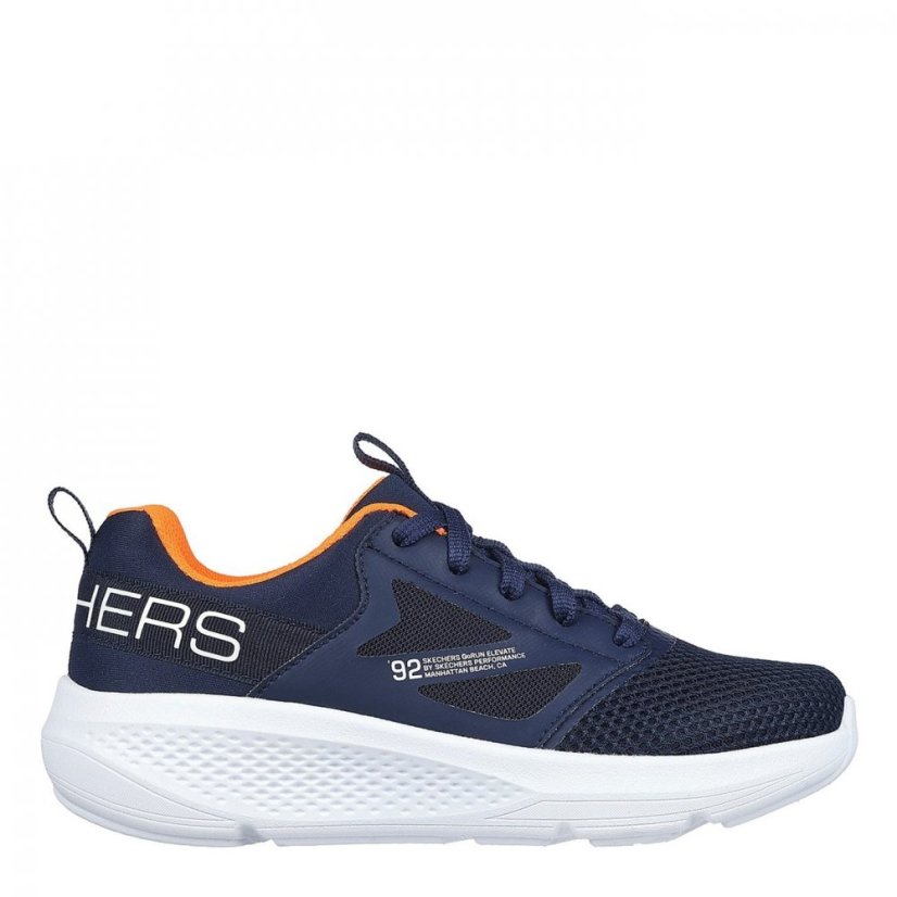 Skechers Go Run Elevate - Cipher Low-Top Trainers Boys Navy/Orange