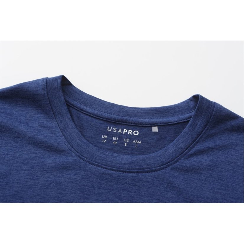 USA Pro Tech C Tee Womens Navy