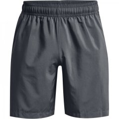 Under Armour Armour Woven Graphic Shorts Mens Grey/Black