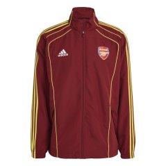 adidas Arsenal Football Club UBP Tracksuit Top Mens Noble Maroon