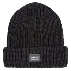 Firetrap Men's Cable Knit Beanie Black