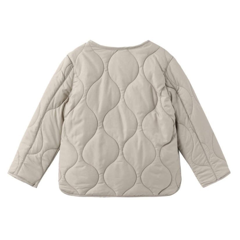 Firetrap Kids' Lightweight Long Sleeve Quilted Jacket Beige